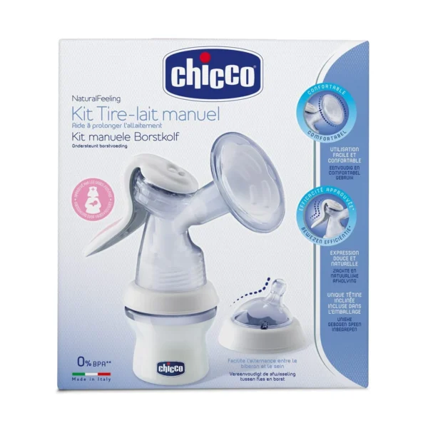 Tire-lait manuel avec accessoires Chicco – Image 2