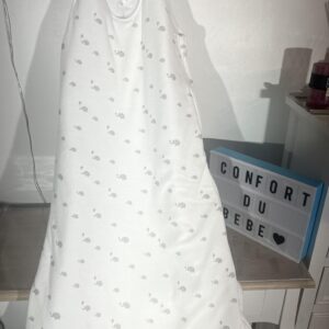 Gigoteuse blanche 110cm