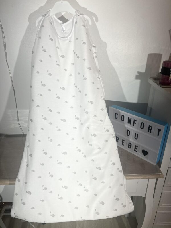 Gigoteuse blanche 110cm