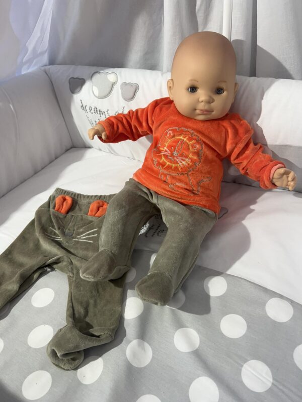 Pyjama 2 pièces lion 6 mois