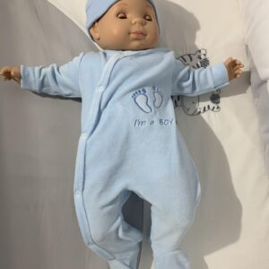 Pyjama I’m a boy 0 mois + bonnet