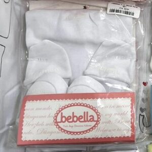 Set bonnet, moufles, chaussons