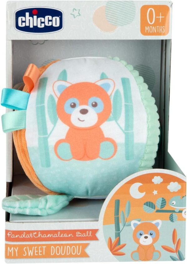 Balle panda roux/caméléon MySweetDoudou Chicco