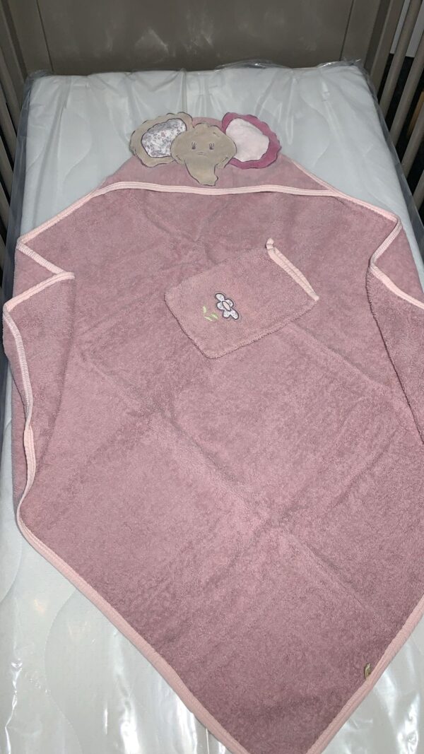 Cape de bain + gant Noukie's