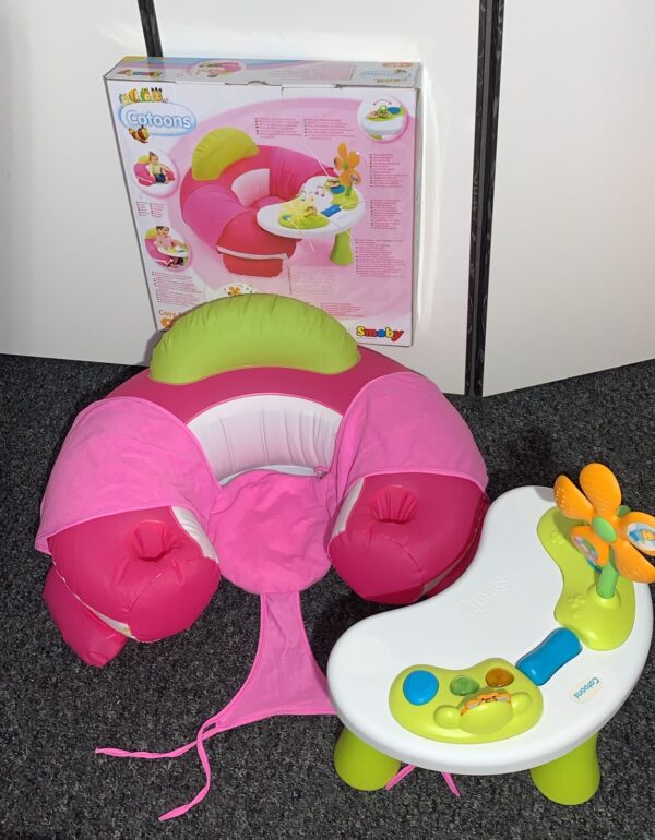 Coussin gonflable d’activités avec tablette musicale Smoby – Image 2