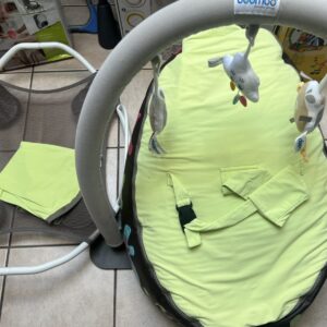Pouf bébé Doomoo + bascule + arche