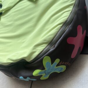 Pouf bébé Doomoo + bascule + arche