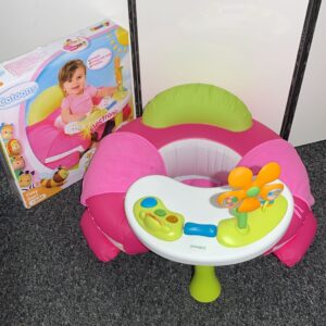 Coussin gonflable d’activités avec tablette musicale Smoby