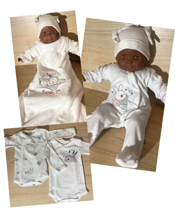 Gigoteuse, pyjama, 2 bodies