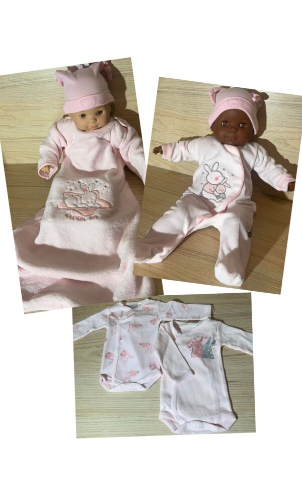 Gigoteuse, pyjama, 2 bodies