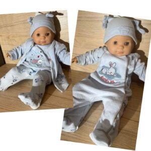 2 pyjamas + 1 gilet