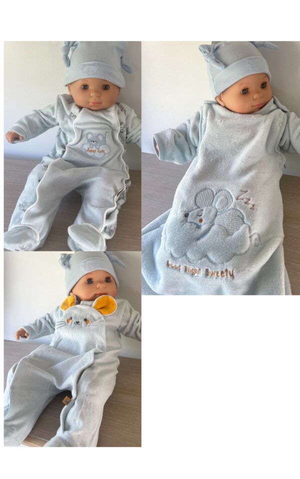 2 pyjamas + gigoteuse