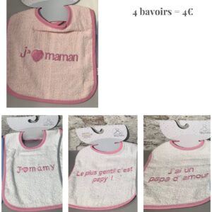 4 bavoirs