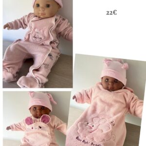 2 pyjamas + gigoteuse
