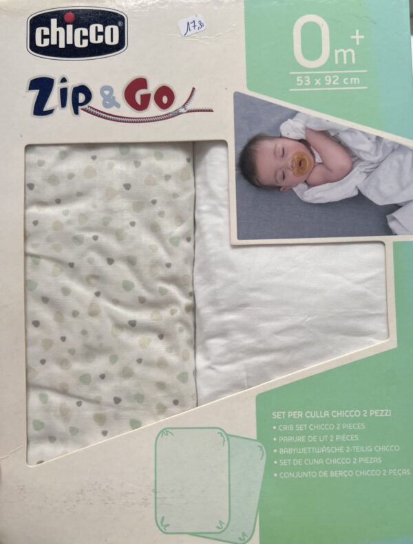 Set de 2 draps housse co-dodo Next2Me Chicco