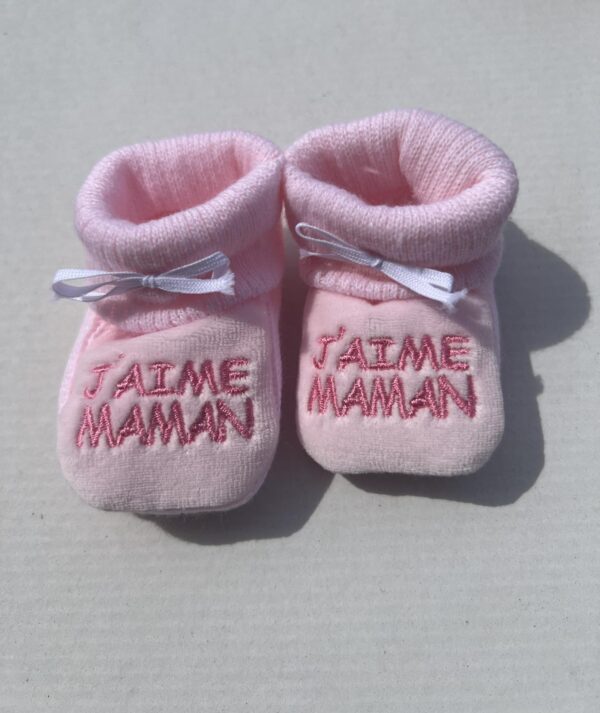 Chaussons taille naissance