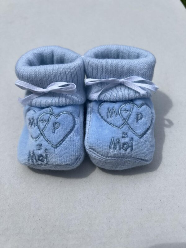 Chaussons taille naissance