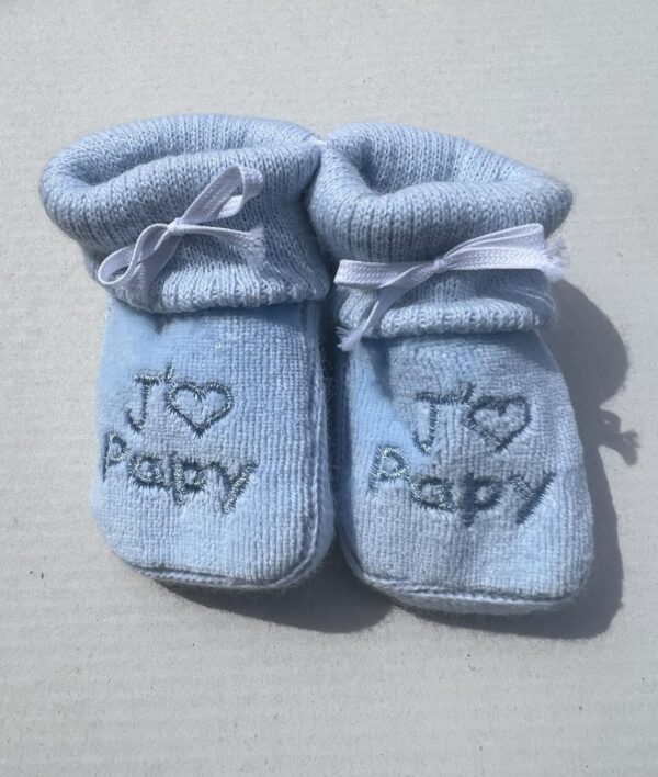 Chaussons taille naissance