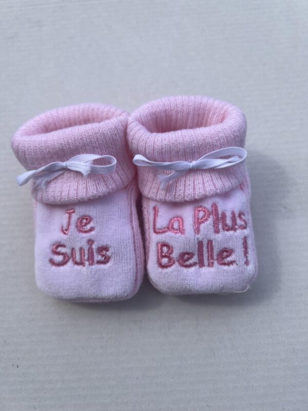 Chaussons taille naissance