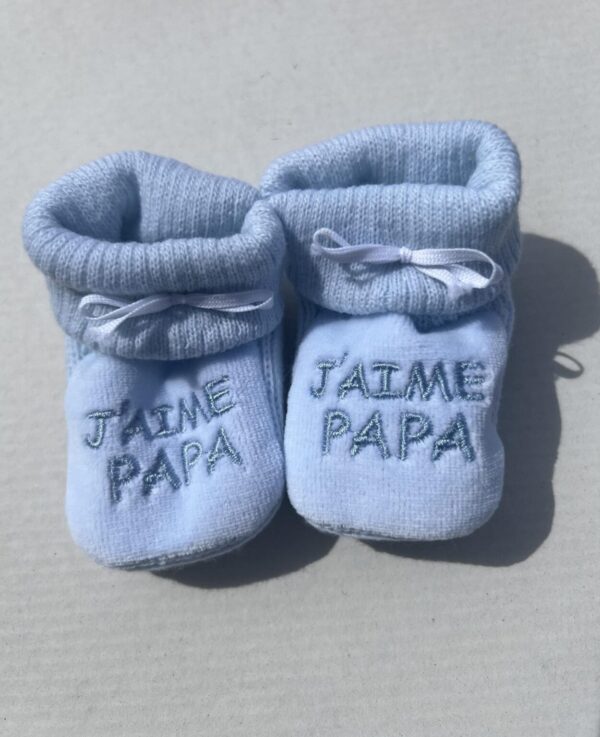 Chaussons taille naissance