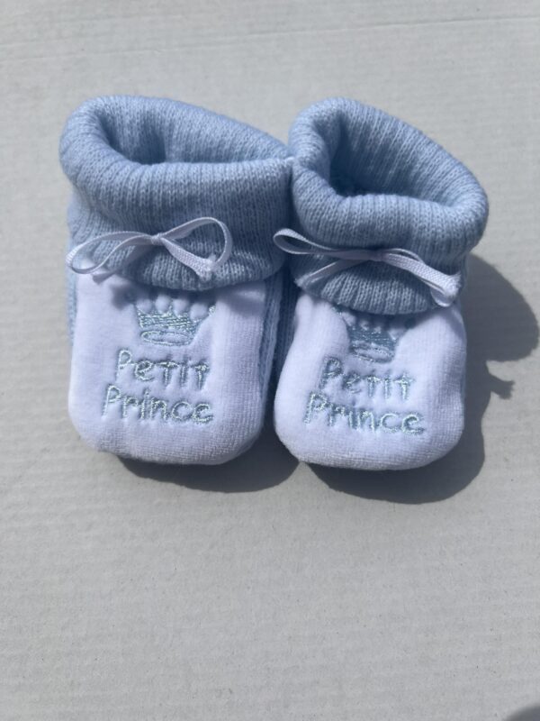 Chaussons taille naissance