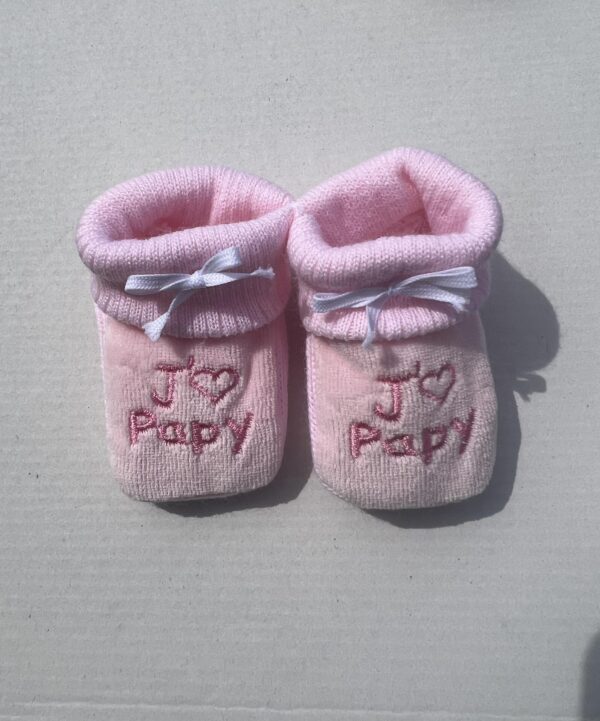 Chaussons taille naissance