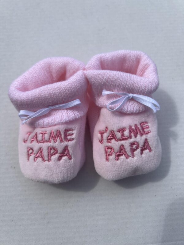 Chaussons taille naissance