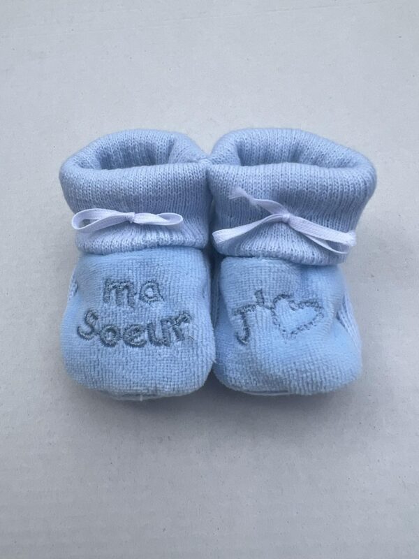 Chaussons taille naissance