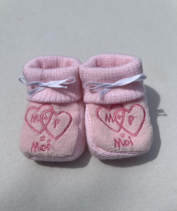 Chaussons taille naissance