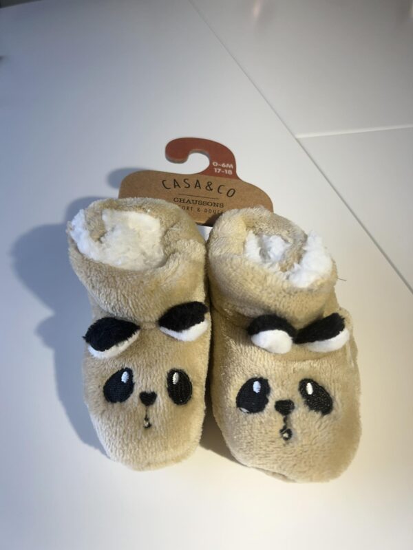 Chaussons panda