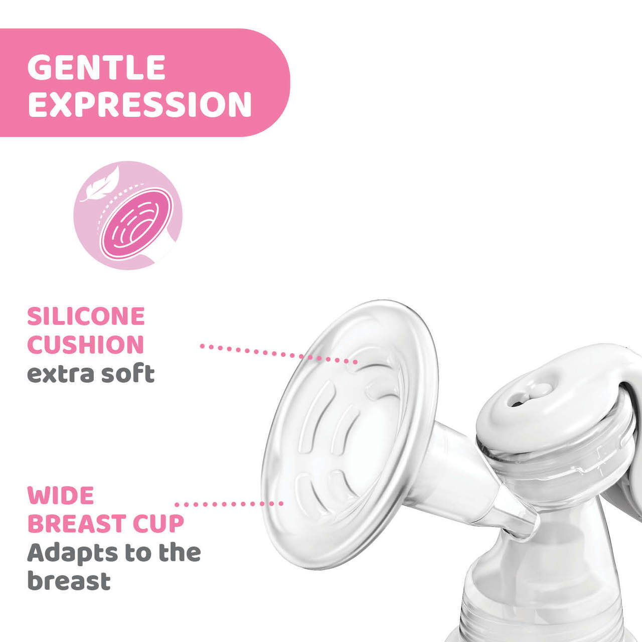 Tire-lait manuel avec accessoires Chicco – Image 3